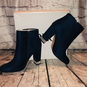 XOXO Yardria Navy Boots